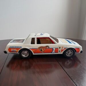 VTG Exxon "Run With the Tiger" #1 Promo Race Car 1980s 13" Exxon Motor Oils